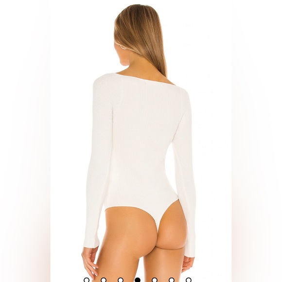 One Grey Day x Revolve Seville Bodysuit RED Size LARGE . NWT - Picture 3 of 7